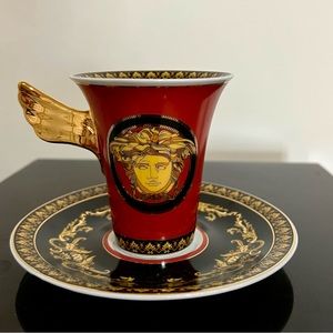 ROSENTHAL MEDUSA RED DINNER SERVICE